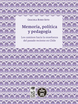 cover image of Memoria, política y pedagogía